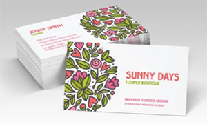 linen bus cards